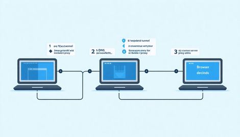 Smart DNS, Tarayıcı Proxy ve VPN: Web Erişimi Sorunlarında Güvenli Karşılaştırma